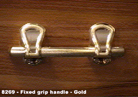 8269 - Fixed grip handle - gold