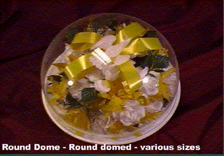 Round dome - Round domed - various sizes